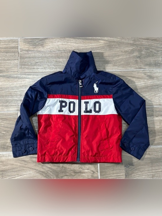Polo Ralph Lauren Other - Ralph Lauren Polo Wind Youth Zip Up Jacket Colorblock 67 Six Seven 3T Boys USA